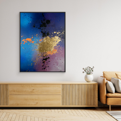 Canvas print: Astrale Zicht (portret)