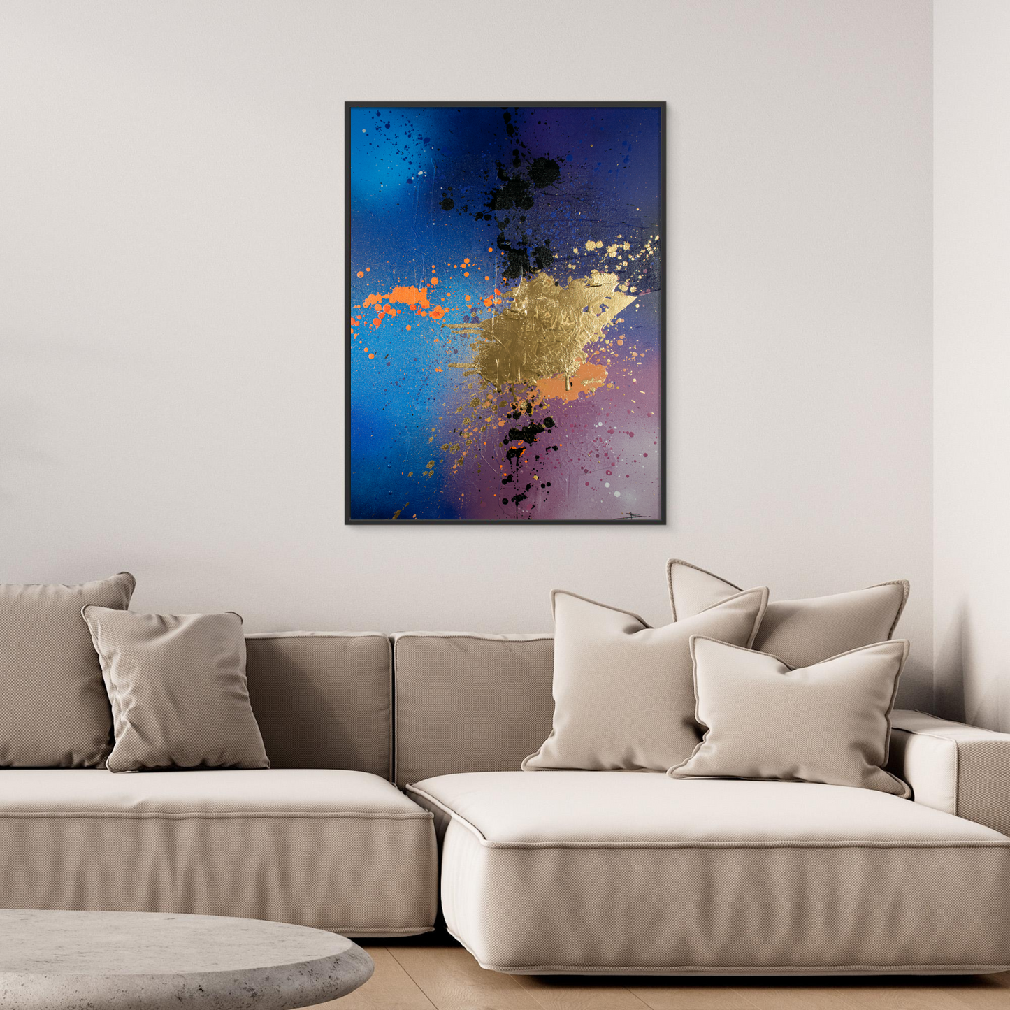 Canvas print: Astrale Zicht (portret)