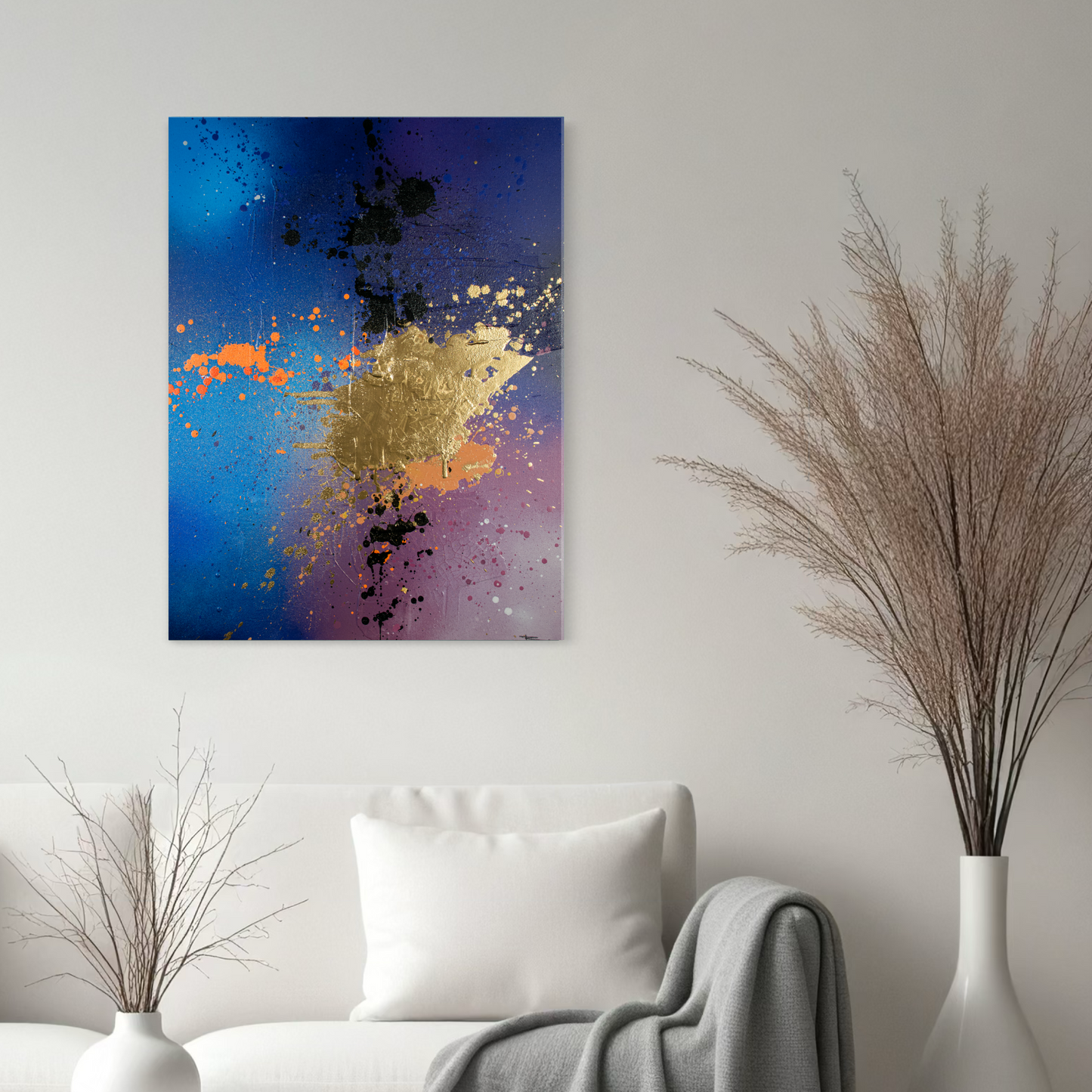 Canvas print: Astrale Zicht (portret)