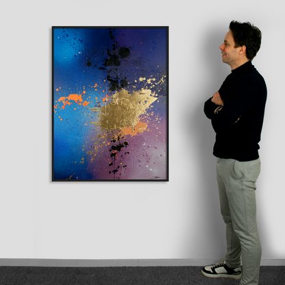 Canvas print: Astrale Zicht (portret)