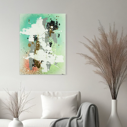 Canvas print: Smaragd Echo's (portret)